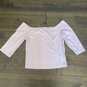 Off the shoulder shirt